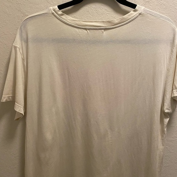 Sundry Striped Heart T-shirt Size 2 - Picture 7 of 7